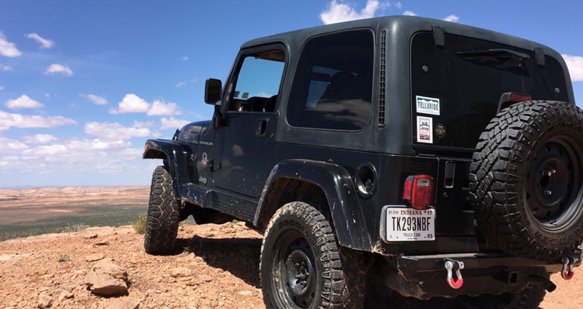 Jeep with cummins diesel unisol alcon